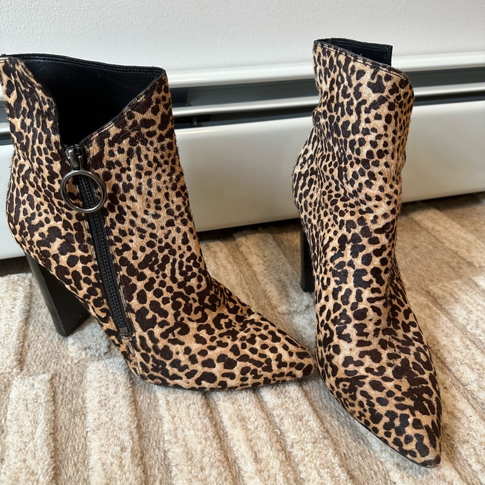 PAIGE cheetah booties